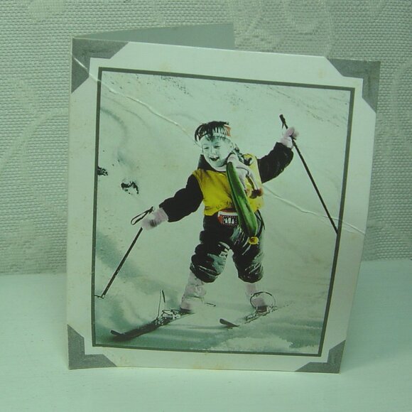 Kim Anderson Pretty as a Picture ornament-"You're My Winter's Joy"-girl skier - Picture 4 of 5